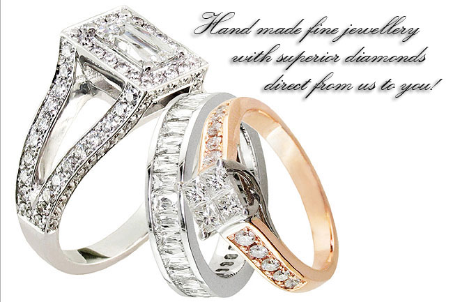 hand made fine jewellery, diamond jewellery, engagement rings